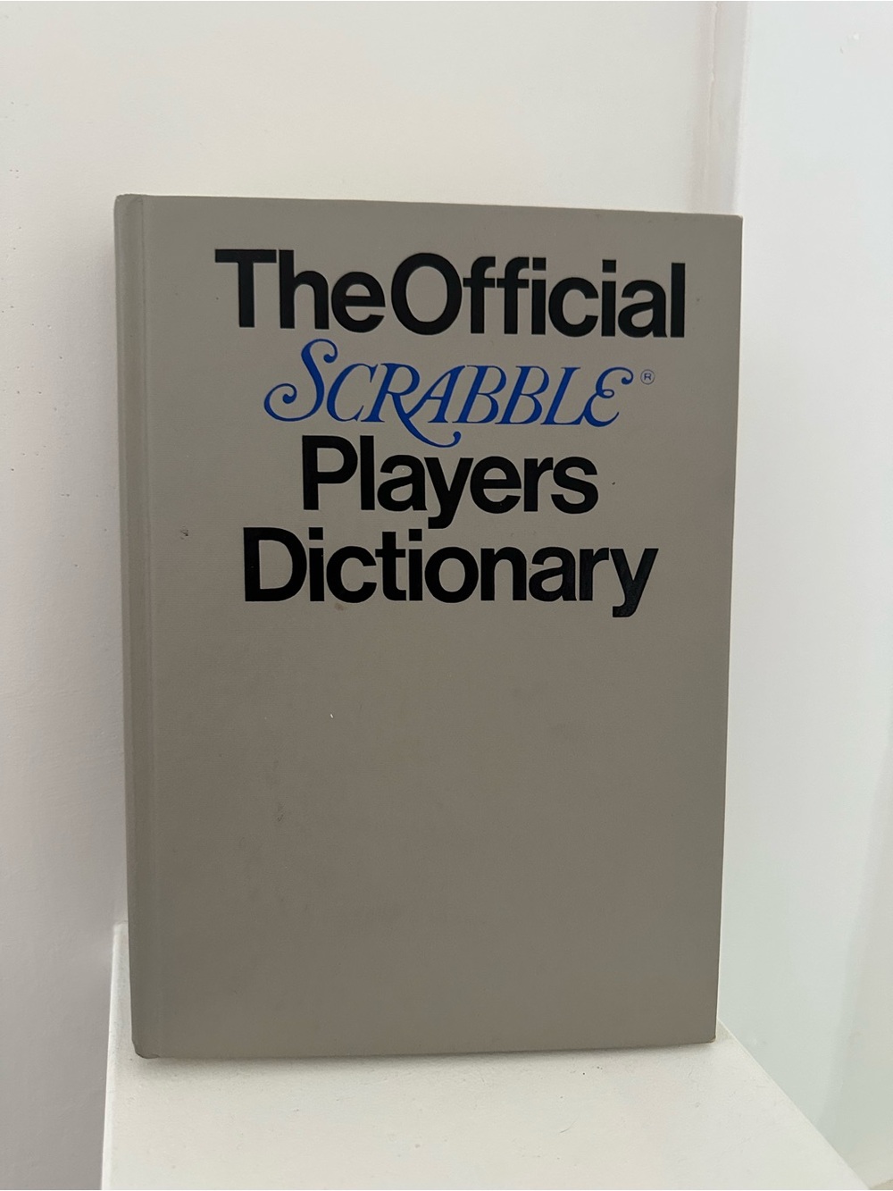 Vintage The Official Scrabble Players Dictionary 1978 – Hardcover No Dust Jacket